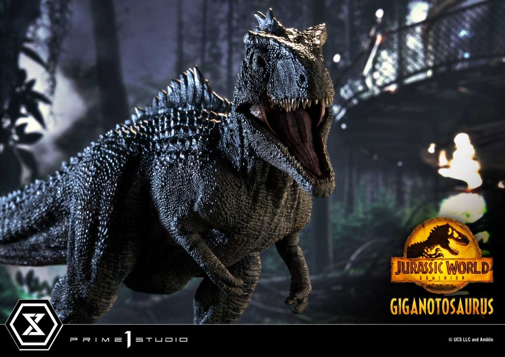 JURASSIC WORLD DOMINION - Giganotosaurus - Statue 48cm