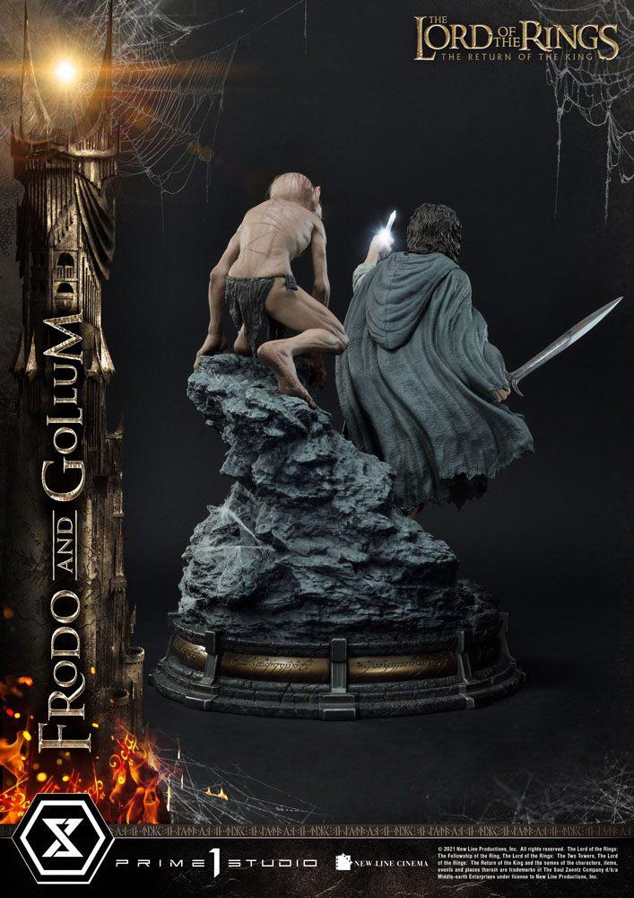 LORD OF THE RINGS - Frodo & Gollum Bonus Ver. - Statuette 46cm