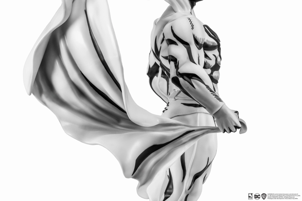 DC HEROES - Superman "Black & White Version" - Statue 1/8 30cm