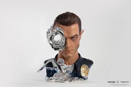 TERMINATOR - T-1000 Art Mask - Statue PureArts '29x36x44cm'