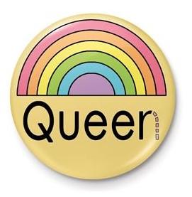 DIVERS - The Peach Fuzz "Queer Queen" - Button Badge 25mm