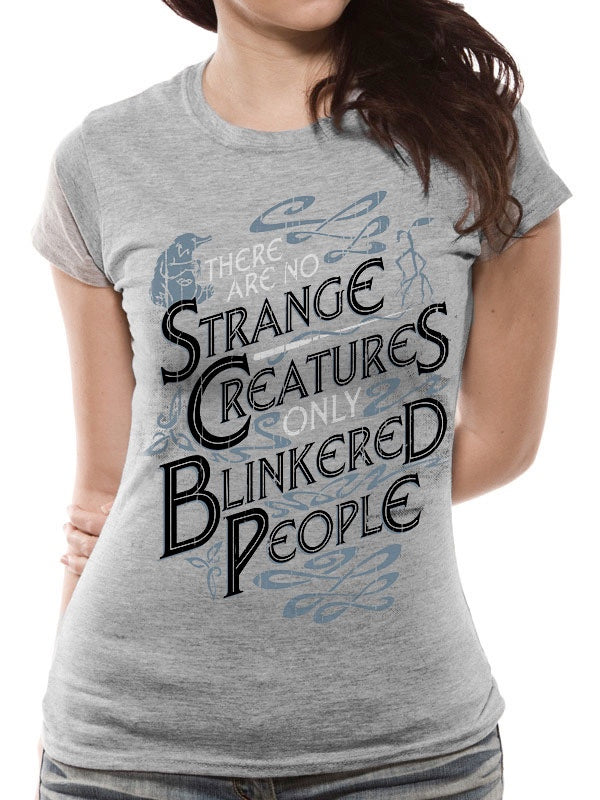 FANTASTIC BEASTS 2 - T-Shirt IN A TUBE- Strange Creatures - GIRL (L)