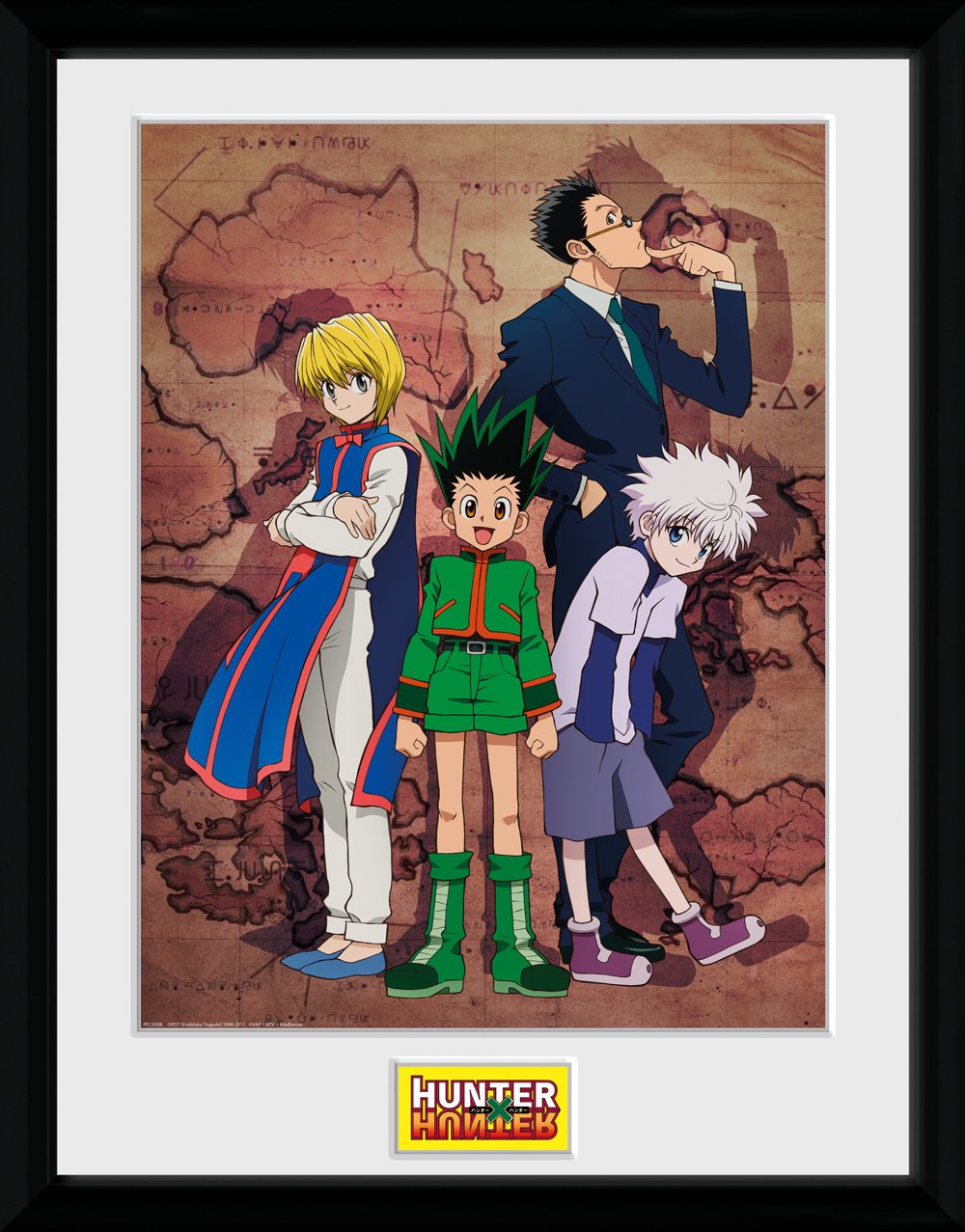 HUNTER X HUNTER - Keyart Map - Collector Print '30x40cm'
