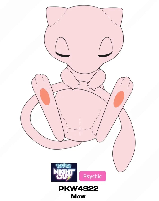 POKEMON - 18'' Plush - Mew SLEEPING