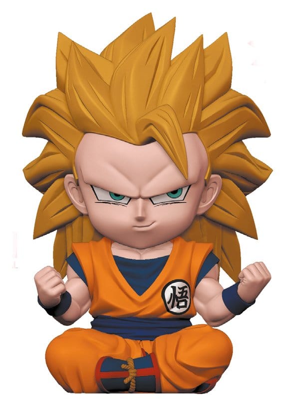 DRAGON BALL Z - Son Goku Super Saiyan 3 - Money Box PVC 15cm