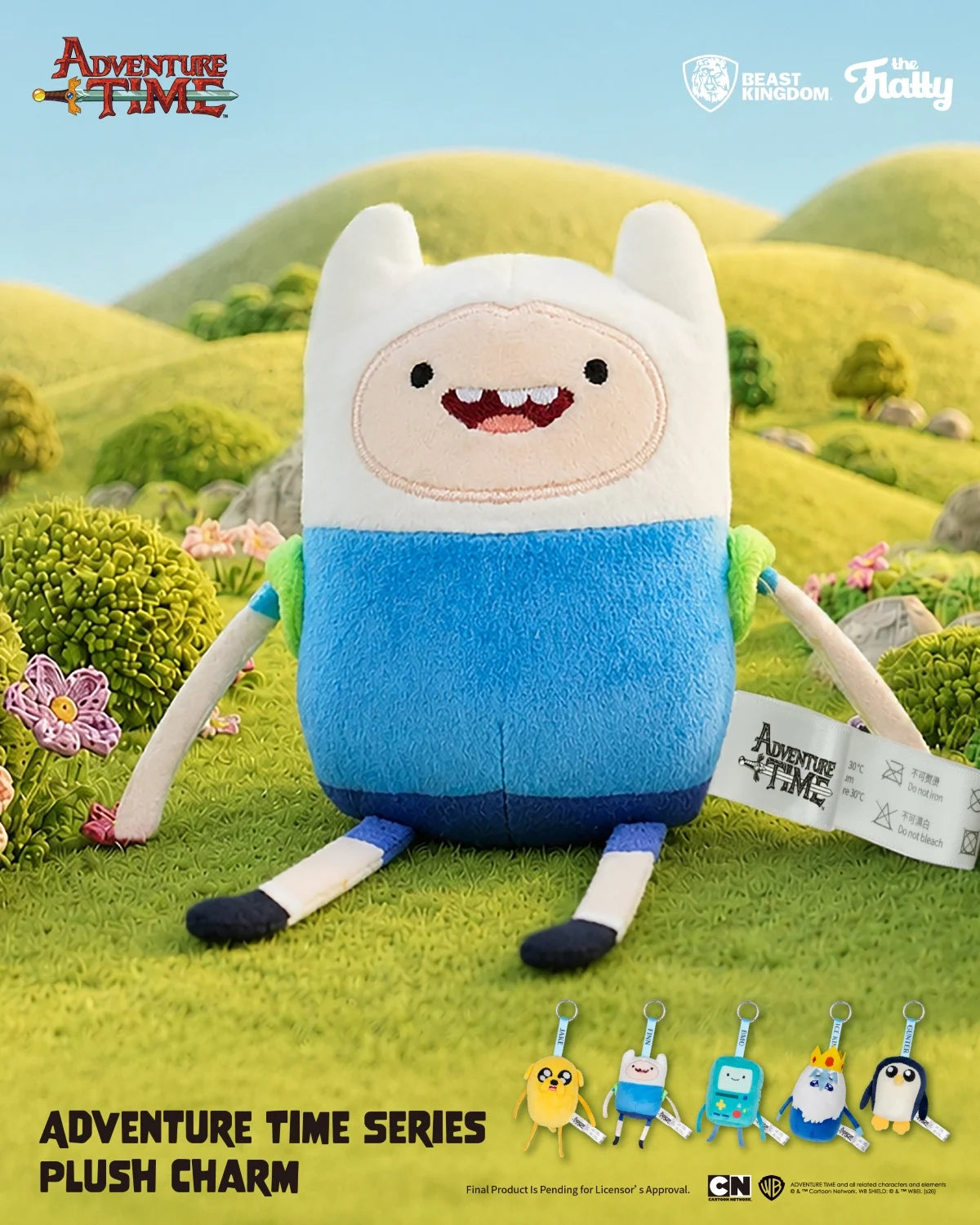 ADVENTURE TIME - Blind Box 4 Keychain Plush 10cm