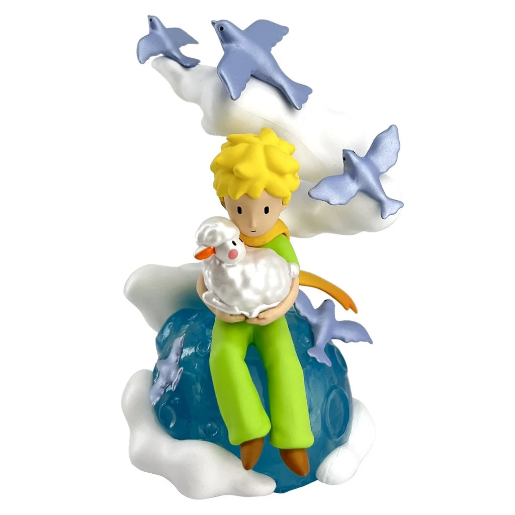 THE LITTLE PRINCE - Little Prince & sheep on the planet - Figure 9cm
