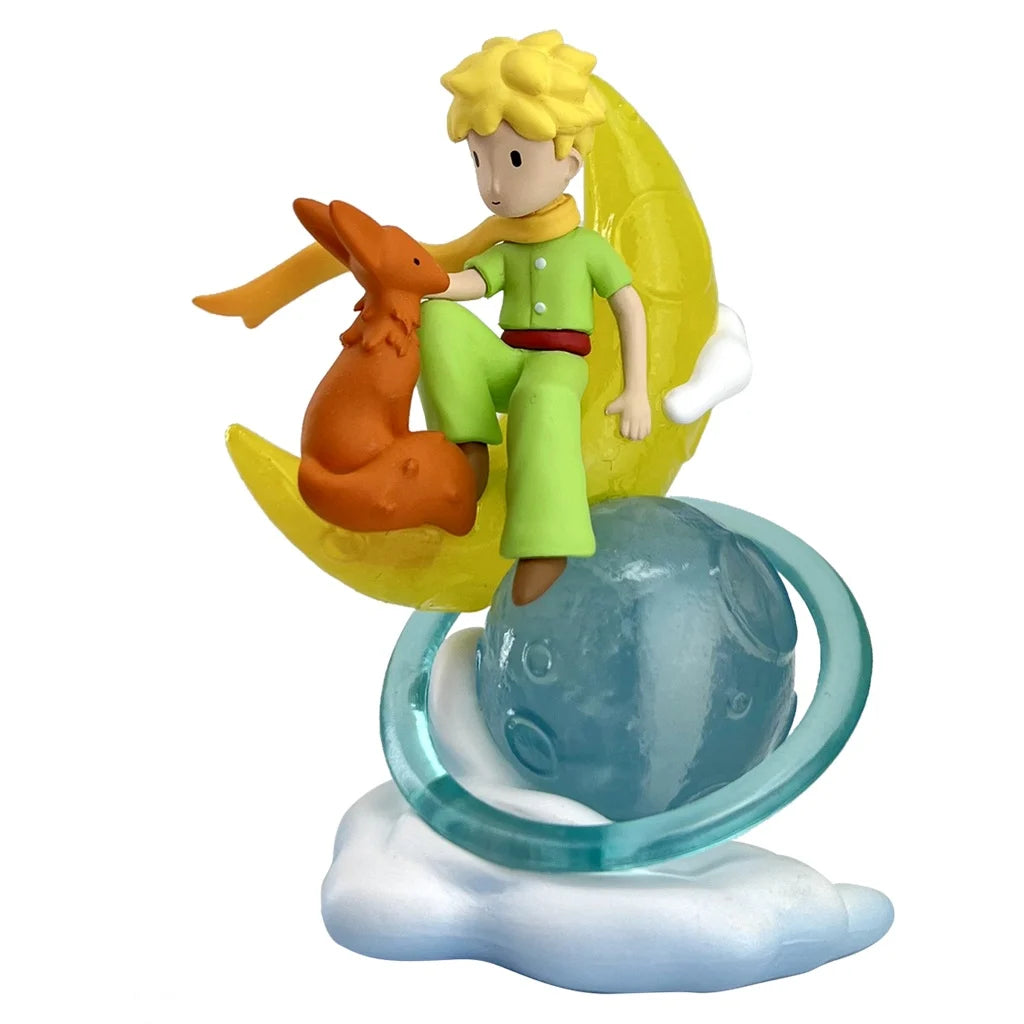 THE LITTLE PRINCE - Little Prince and the fox on the moon- Figure 8cm