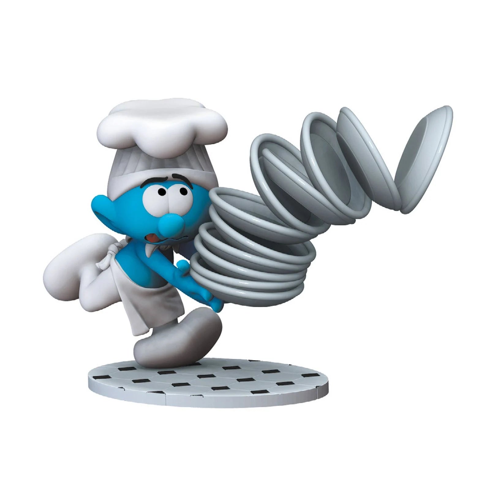 THE SMURFS - Greedy Smurf - Statue 20cm