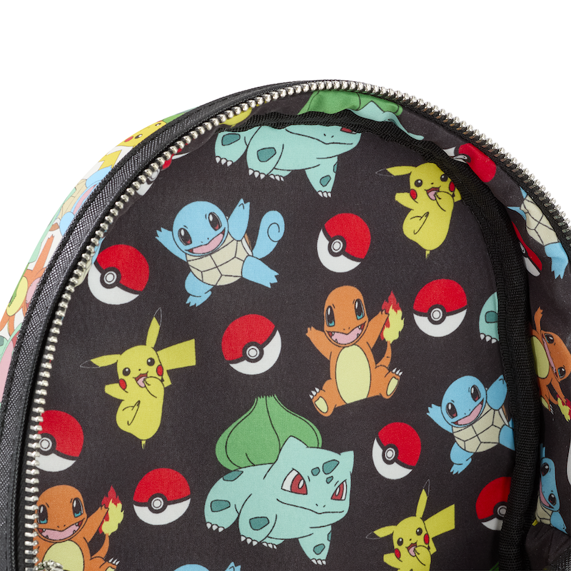 POKEMON - Pikachu and Starters - Mini Backpack Loungefly