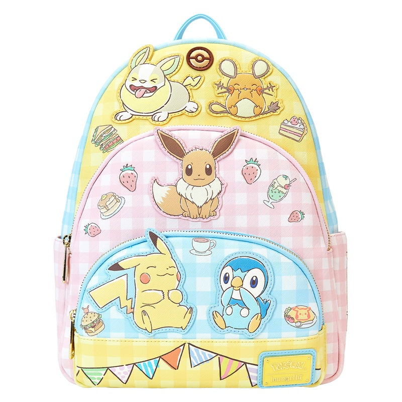 POKEMON - Cafe - Mini Backpack Triple Pocket LoungeFly