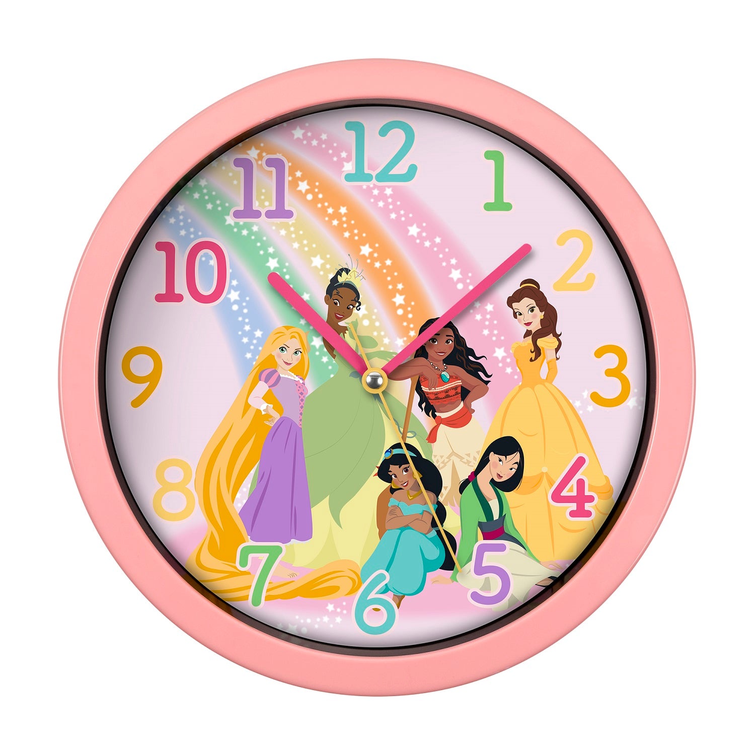 DISNEY - Princess  - Wall Clock - 24cm