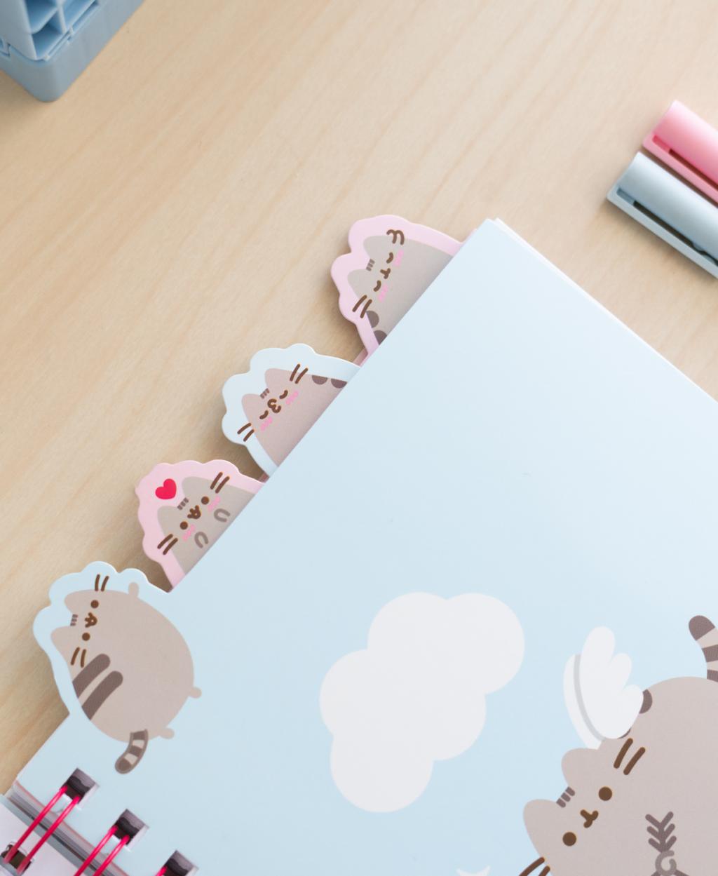 PUSHEEN - Notebook + Dividers - Size A5