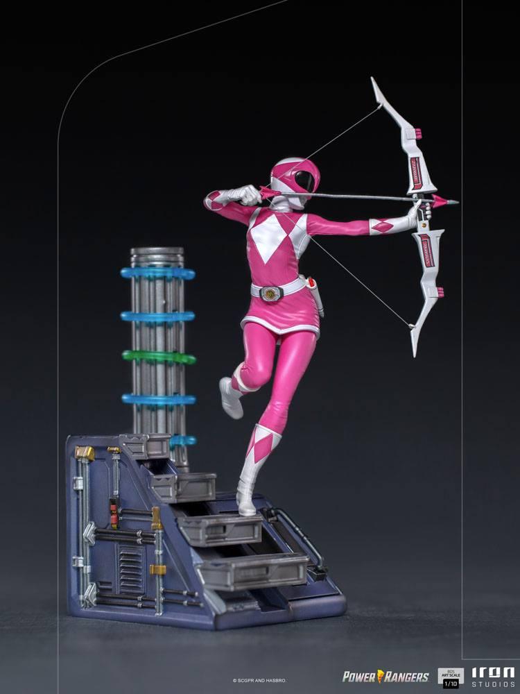 POWER RANGERS - Pink Ranger - Statue BDS Art Scale '23x14x13cm'
