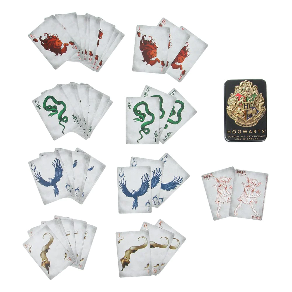 HARRY POTTER - Hogwarts - Playing Cards