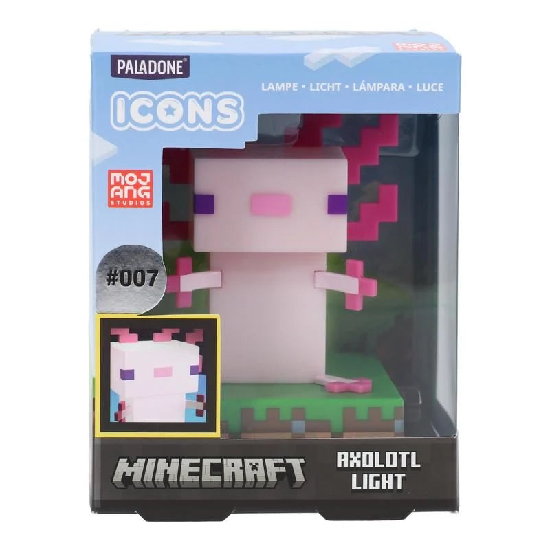 MINECRAFT - Axolotl - Icon Light 4.3inch