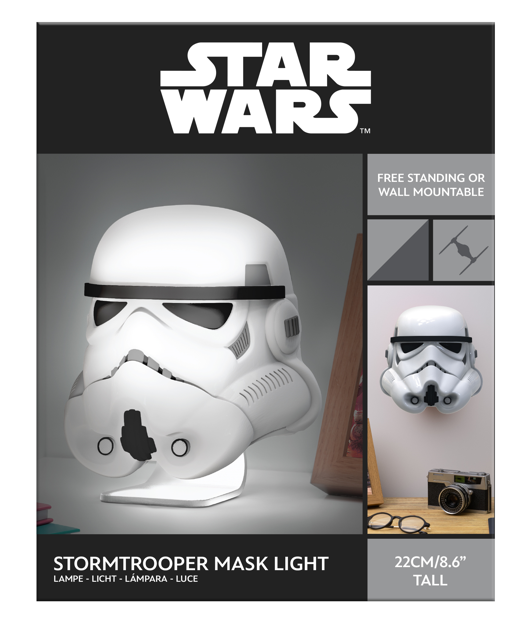 STAR WARS - Stormtrooper Mask - Light 19cm