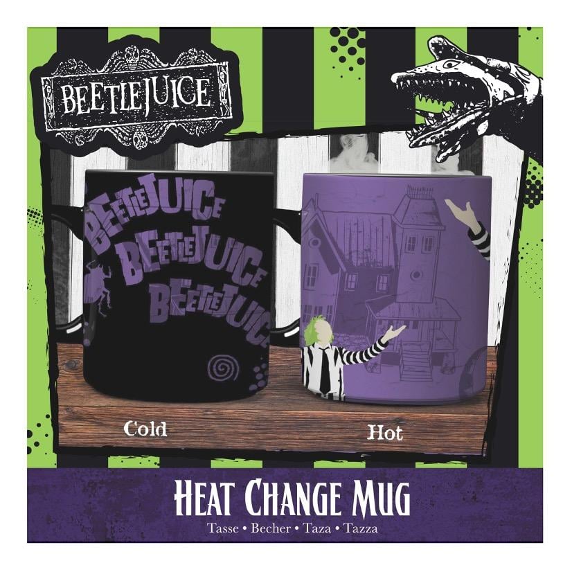 BEETLEJUICE - Beetlejuice - Heat Change Mug 300ml