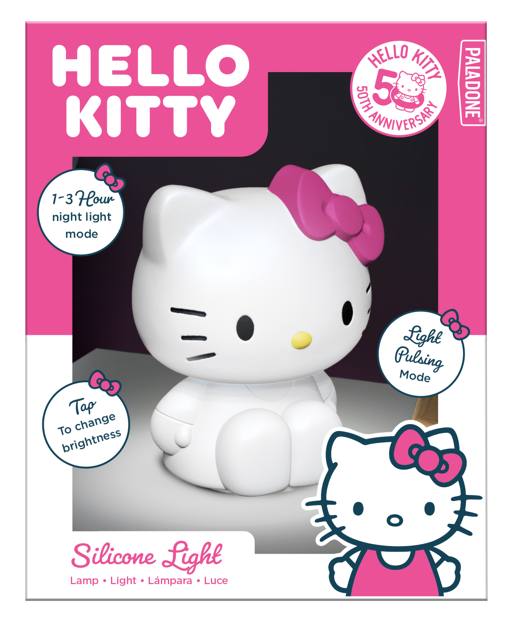 HELLO KITTY - 'SquishyGlo' Silicone Light Rechargeable 18cm