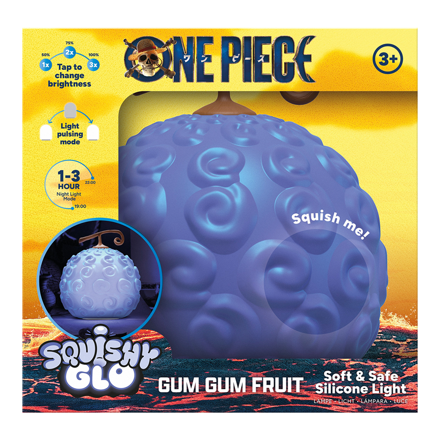 ONE PIECE NETFLIX - GumGum Fruit - Silicone Light Rechargeable 5,9inch