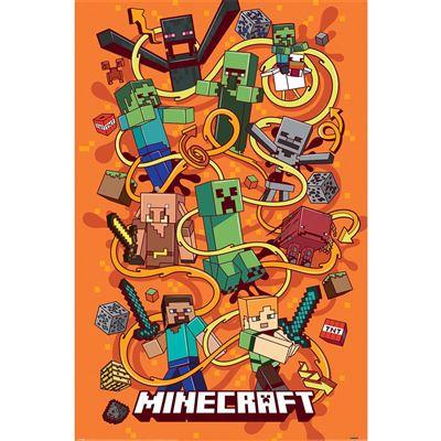 MINECRAFT - Funtage Montage - Poster 61 x 92cm