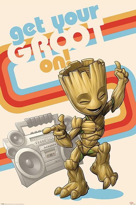 GUARDIANS OF THE GALAXY - Poster 61X91 - Get Your Groot On
