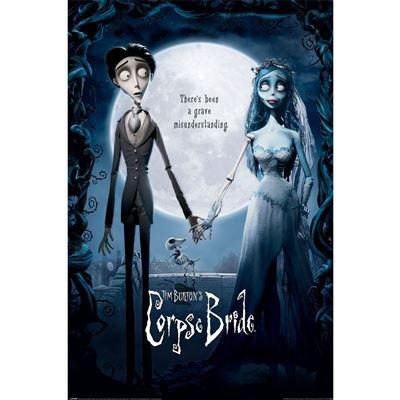 THE CORPSE BRIDE - Emily & Victor - Poster 61 x 92cm