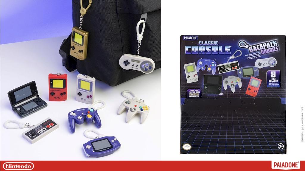 NINTENDO - Console Backpack Buddies (Display 24 Pcs)