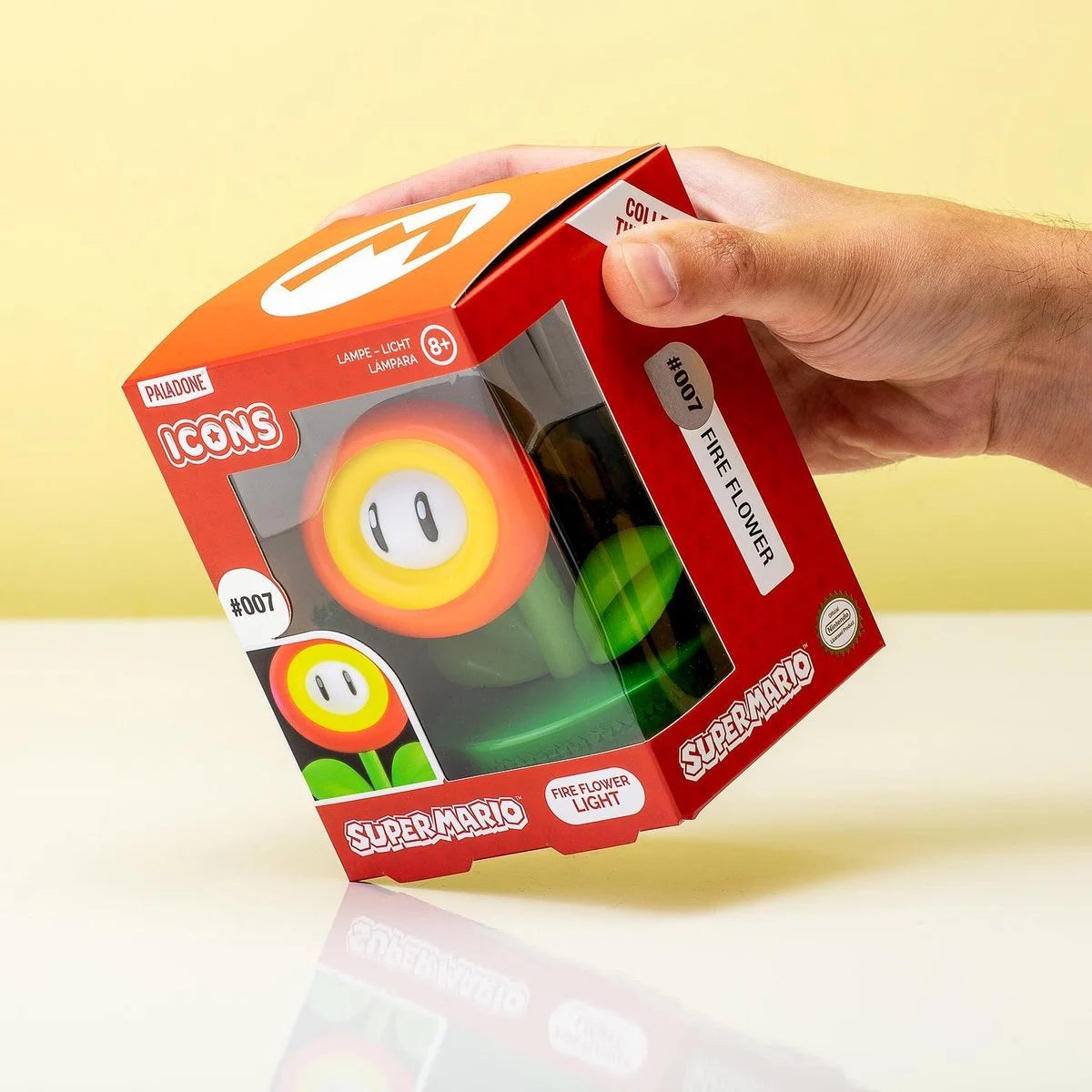 SUPER MARIO - Fire Flower - Icon Light 3.9inch