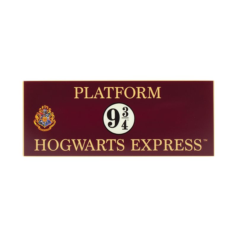HARRY POTTER - 9 3/4 - Lamp '30x14cm'