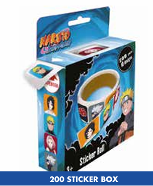 NARUTO - Sticker Box (200)