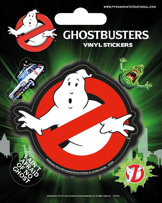 GHOSTBUSTER - Vinyl Stickers - Logo