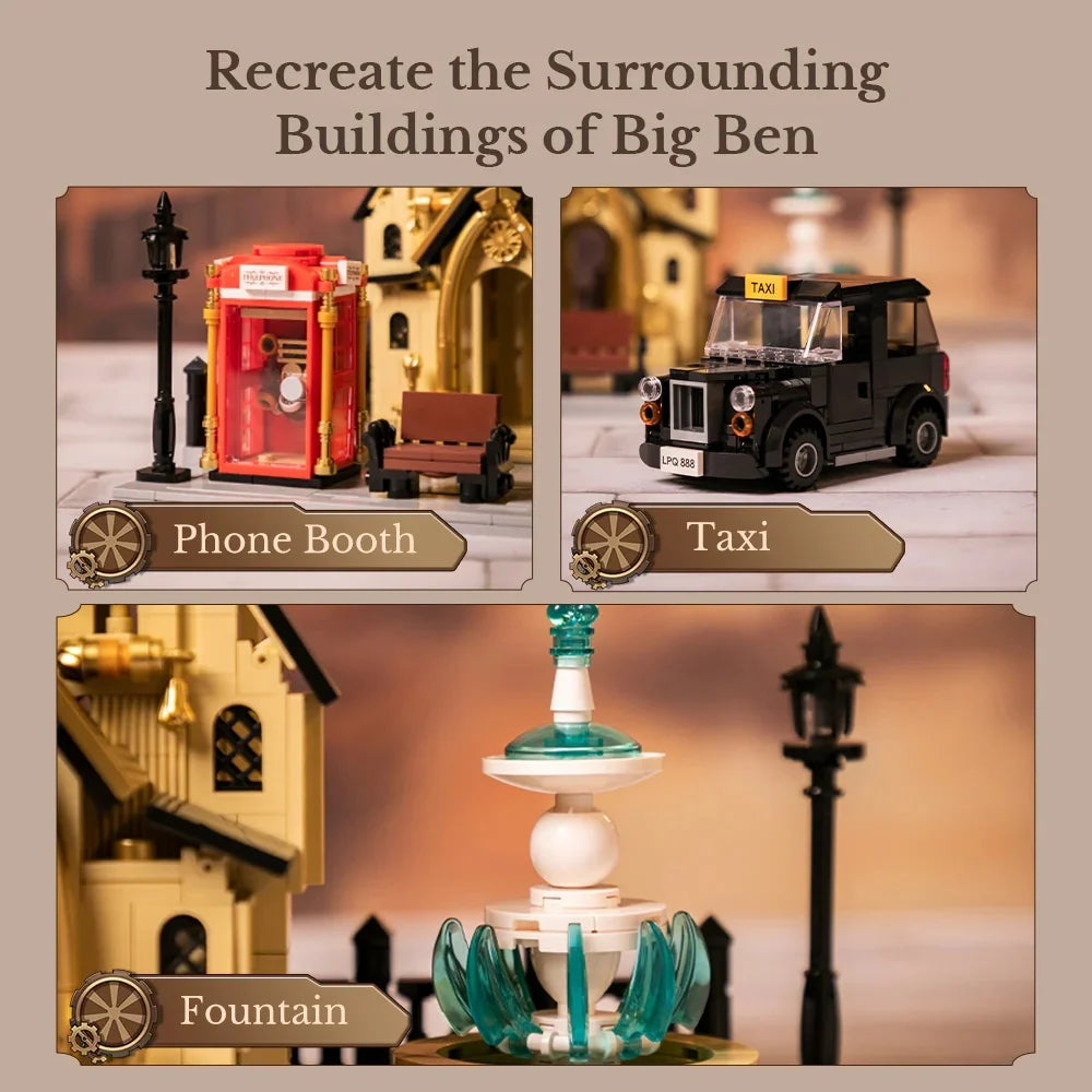 PANTASY - Steampunk Clock Tower Park - Building block