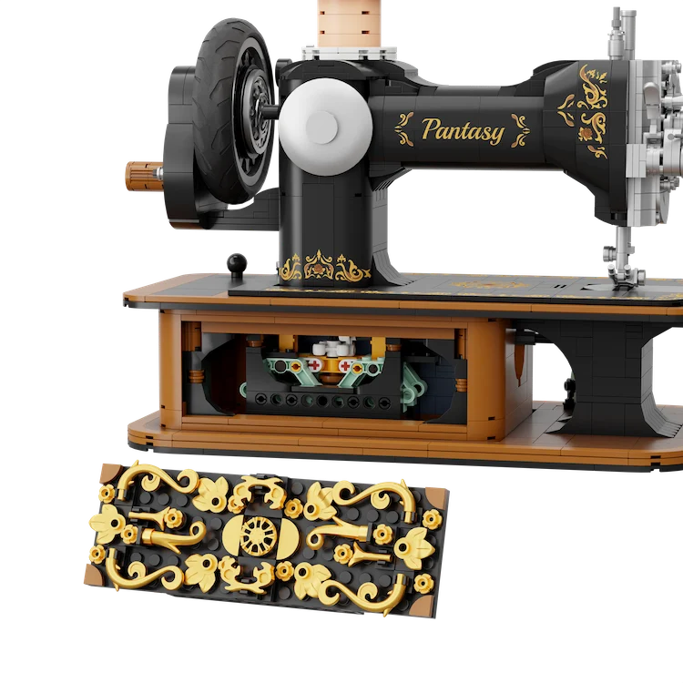 PANTASY - Hand Crank Sewing Machine - Building block 1152 pcs