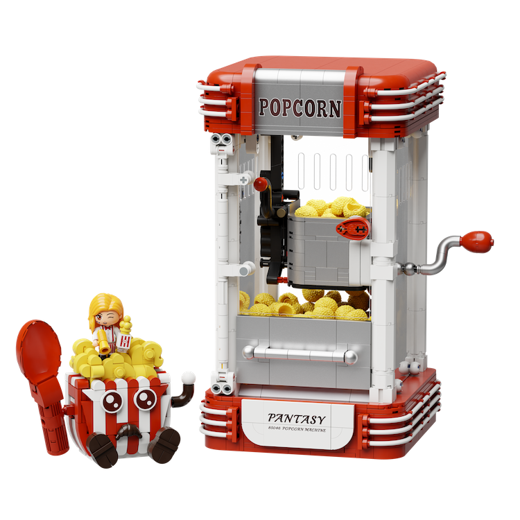 PANTASY - Popcorn Machine - Building block 1201 pcs