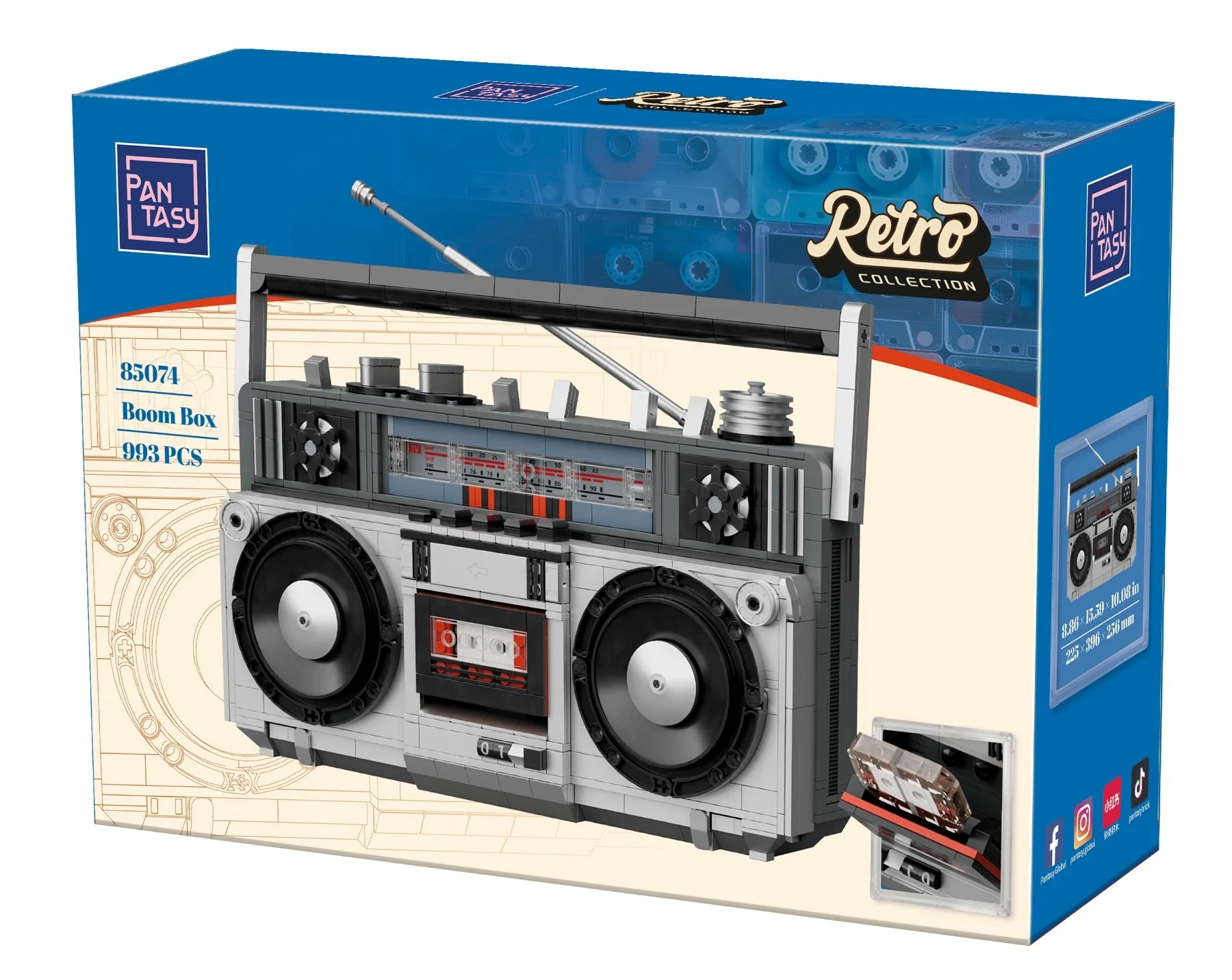 PANTASY - Boombox - Building block 993 pcs