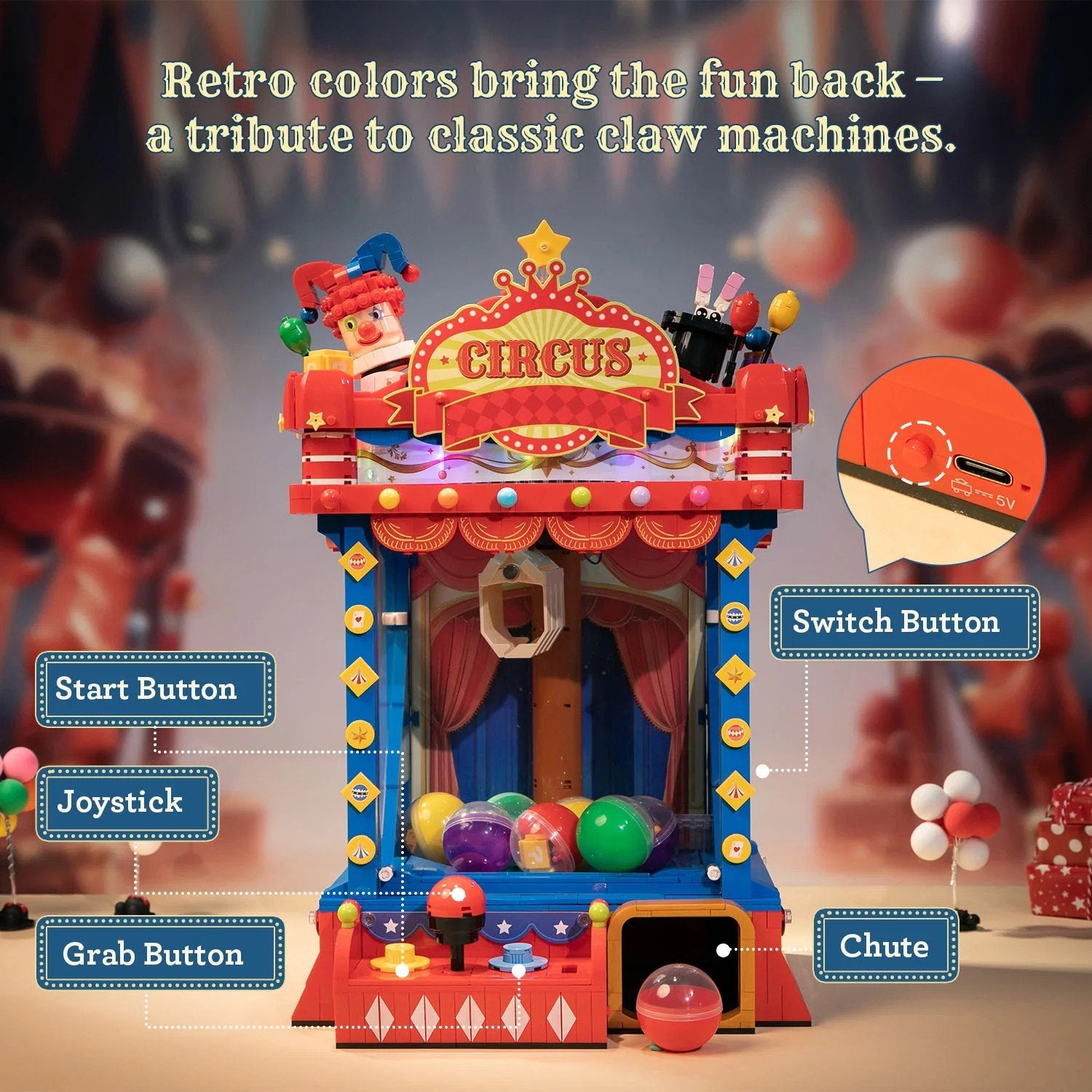 PANTASY - Claw Machine - Building block