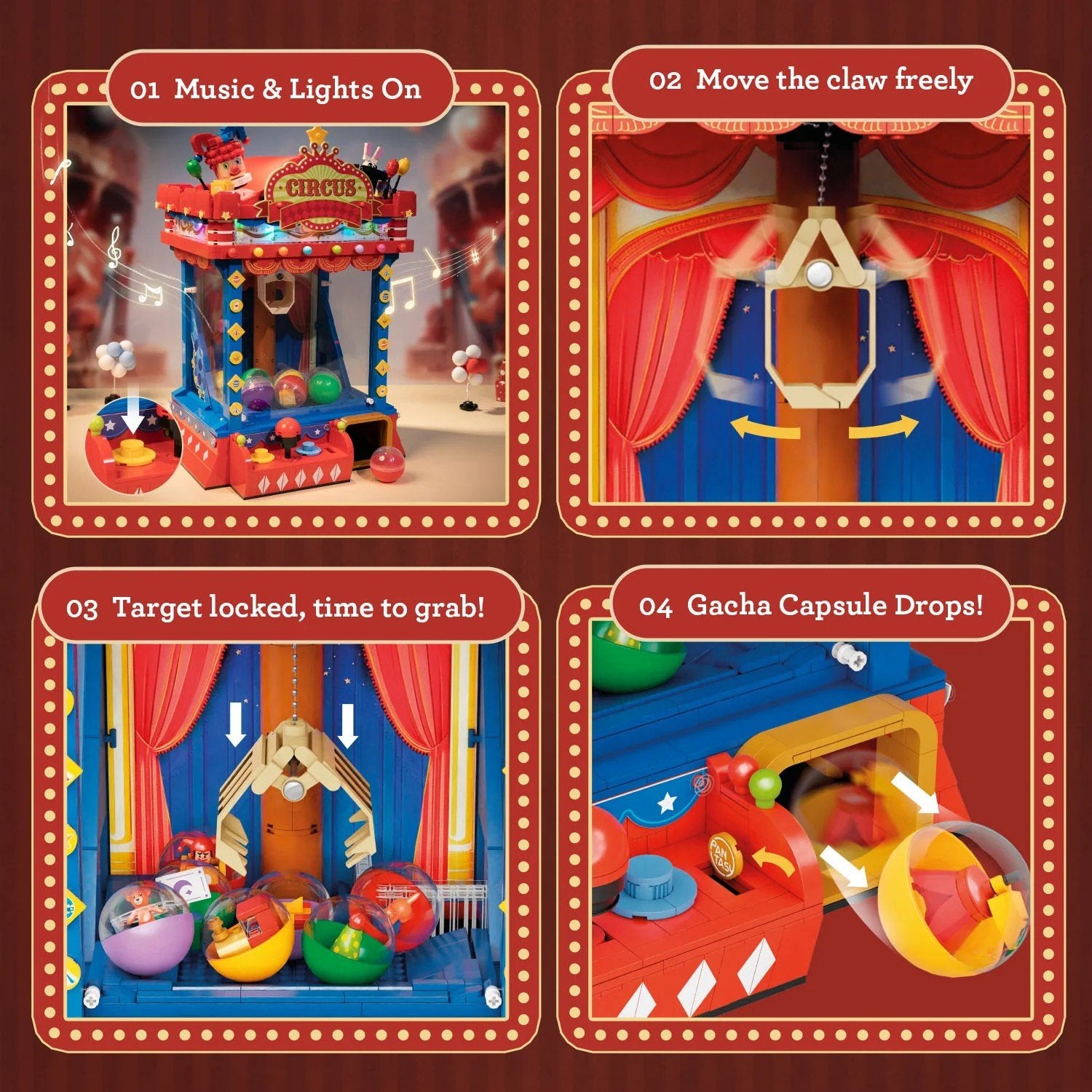 PANTASY - Claw Machine - Building block