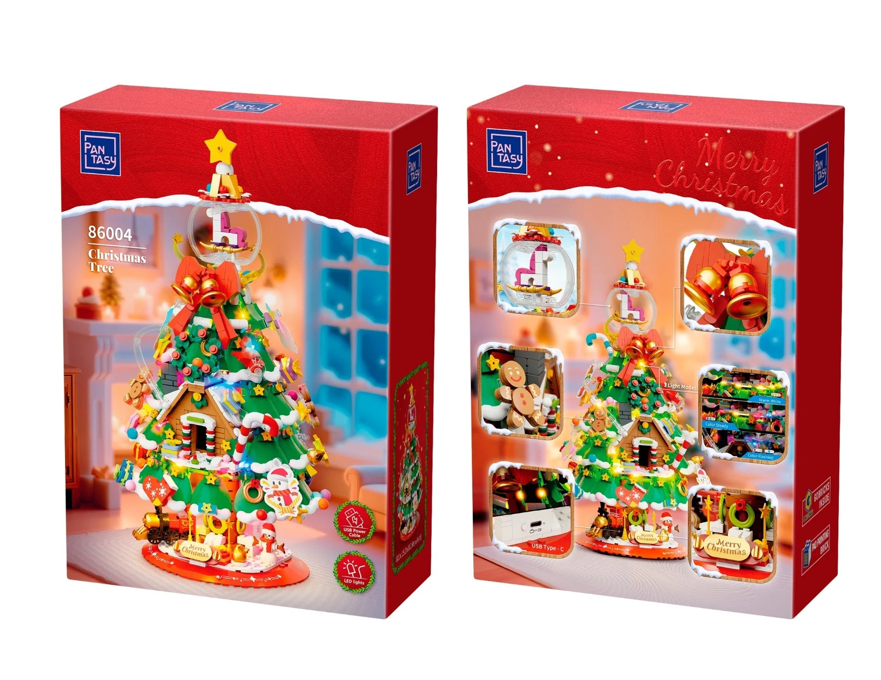 PANTASY - Christmas Tree - Building block 1056 pcs