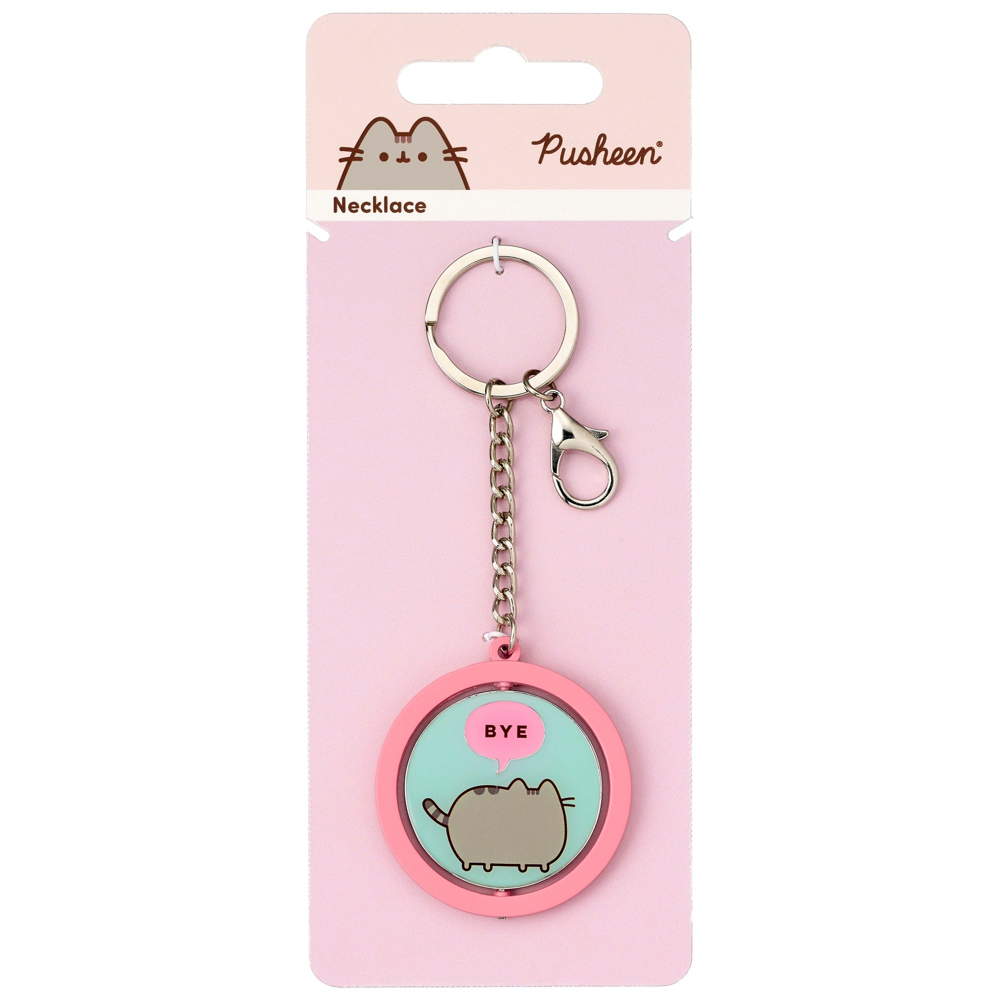 PUSHEEN - Hi & Bye - Spinning Keyring