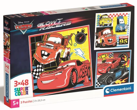 DISNEY - Cars - 3 Puzzle 48P Set