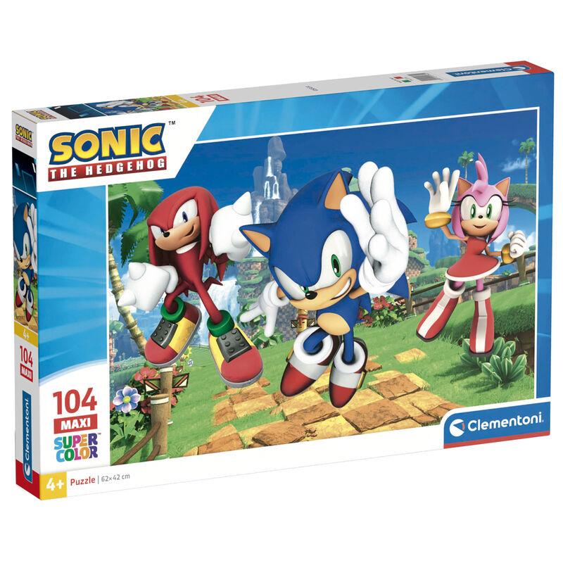 SONIC - Maxi Super Color Puzzle 104P