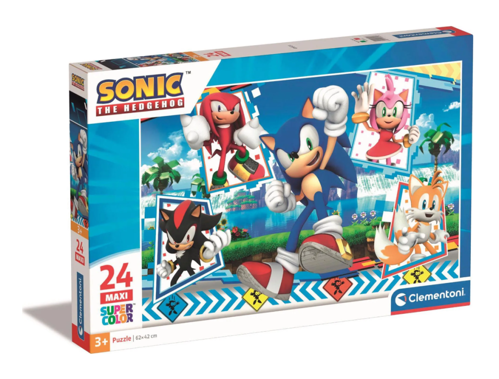 SONIC - Maxi Super Color Puzzle 24P