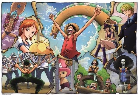 ONE PIECE - Moments - Cube Puzzle 500P