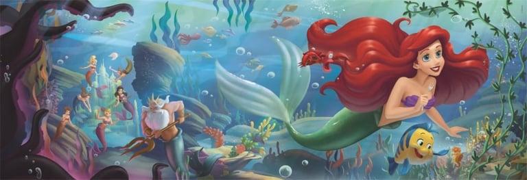 DISNEY - The Little Mermaid - Panorama Puzzle 1000P