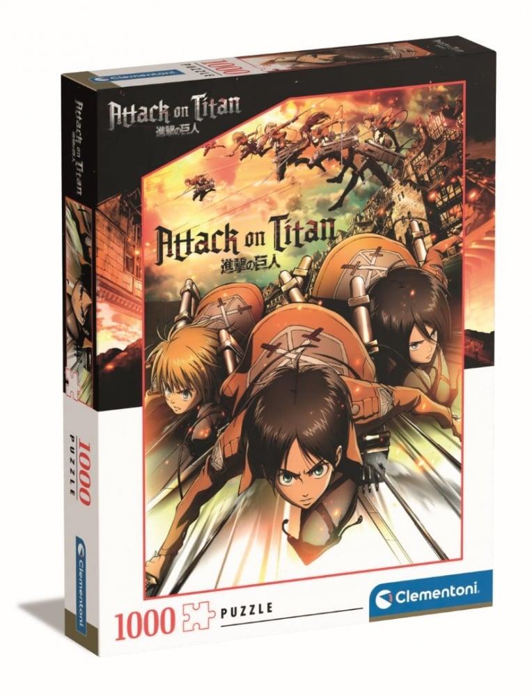 ATTACK ON TITAN - Eren, Mikasa and Armin - Puzzle 1000P