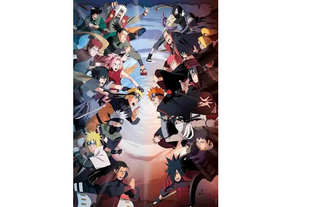 NARUTO SHIPPUDEN - Rivals - Puzzle 1000P