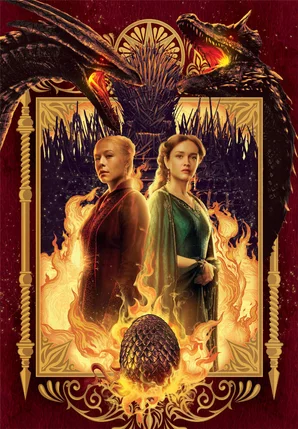 HOUSE OF THE DRAGON - Rhaenyra - Puzzle 1000P