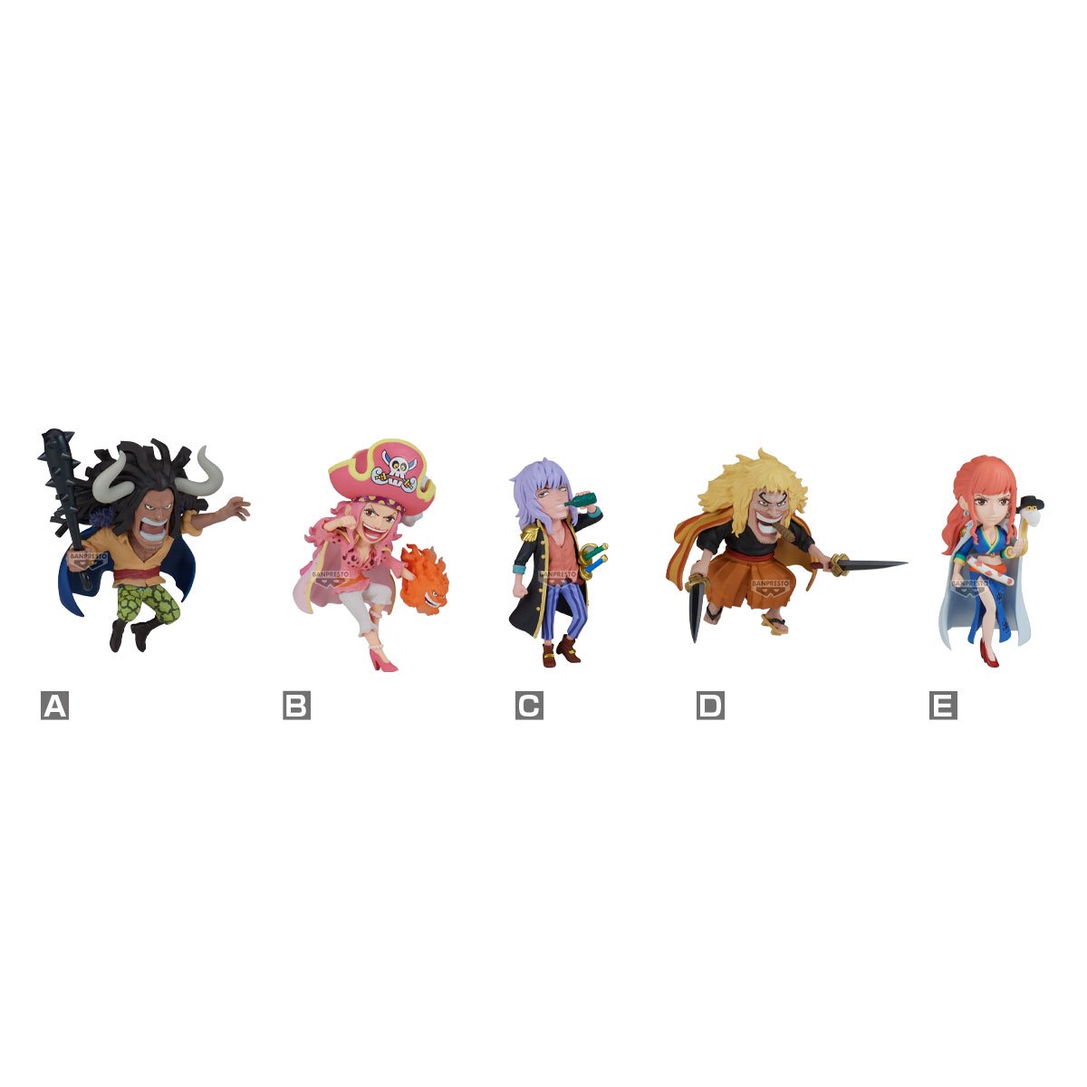 ONE PIECE - WCF God Valley Incident 2 - Assortiments 12 Figurine 6-9cm
