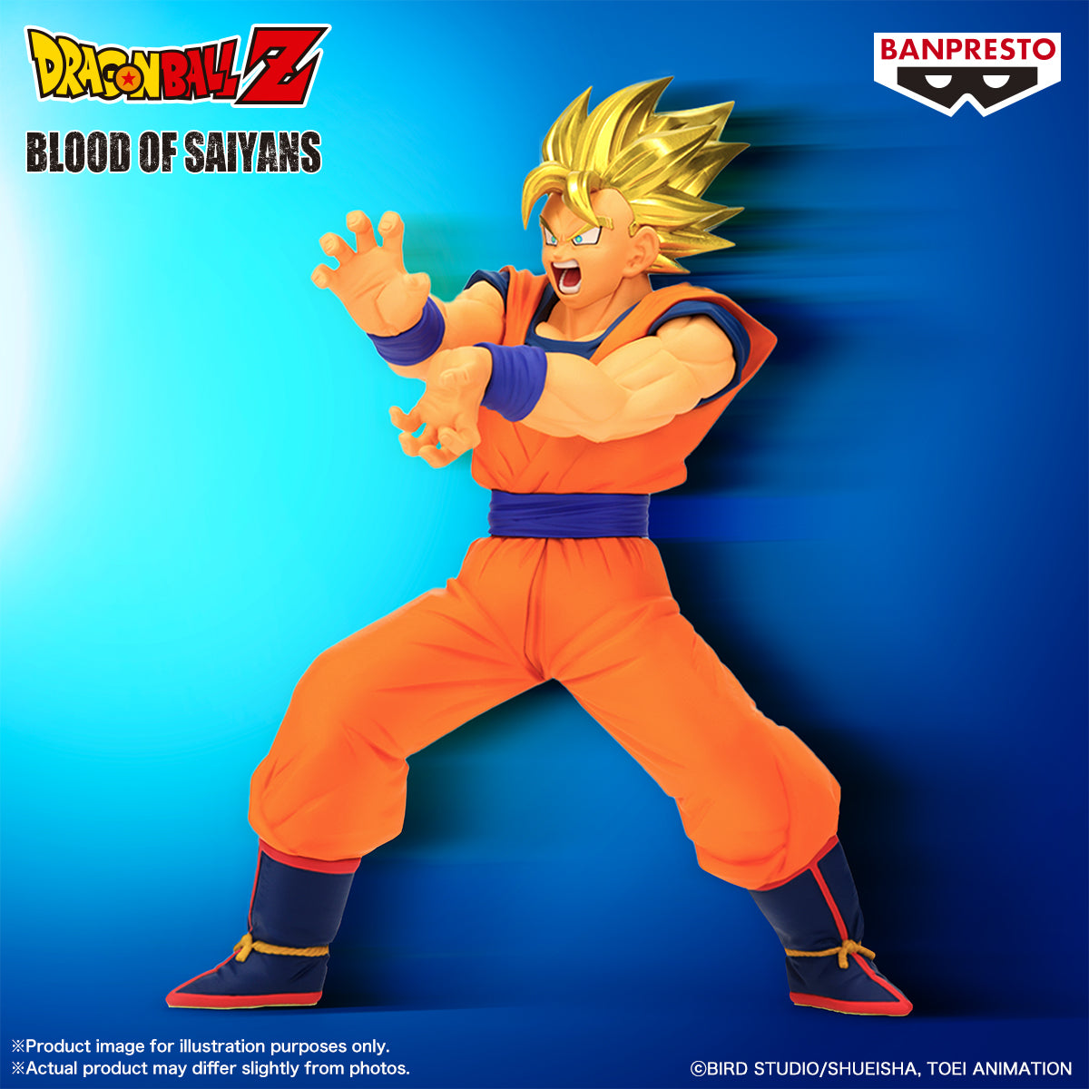 DRAGON BALL Z - Son Goku - Figure Blood of Saiyans 19cm